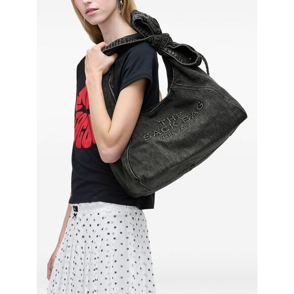Marc Jacobs Women\'s The Bow Denim Mini Sack Bag